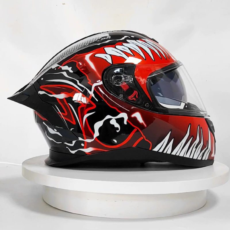 Skeleton Style Motorcycle Full Helmet